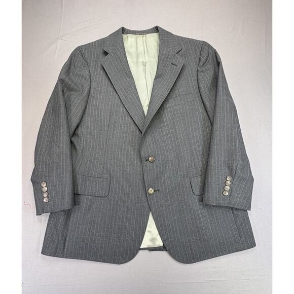 Polo Ralph Lauren Other - Vintage Polo University Club Ralph Lauren Pinstripe Blazer Men’s 38R Union Made